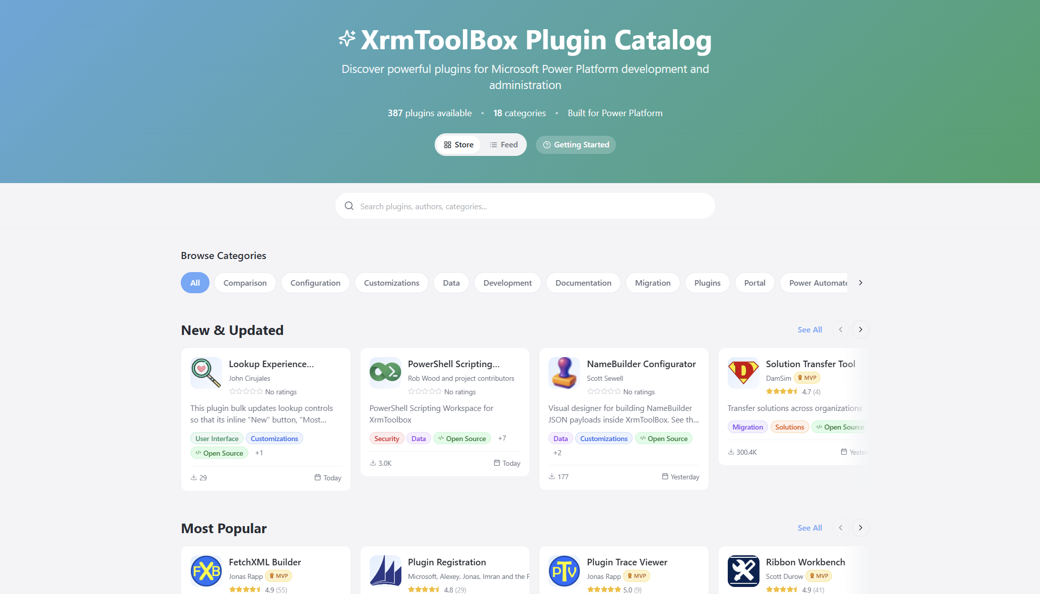 XrmToolBox Plugin Catalog - Power Platform Tools